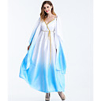 Goddess Retro Vintage Ancient Greek Vacation Dress Dress Outfits Masquerade Women