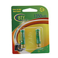 GODP 1350mAh AAA Ni-MH Rechargeable Battery Set (2 Batteries)