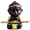 Goku Monkey Bluetooth Speaker TWS Wireless Stereo Pairing Speaker Phone Holder Protable Wireless Speaker(Golden)