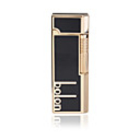 Gold and Black Rub Lighter