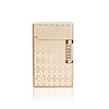 Gold Angular Pattern Rub Lighter