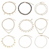 gold chain cz choker necklace - simple chain fashion handmade choker necklace … … … … b07gpcrg51