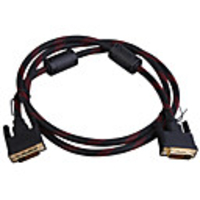 Gold Plated DVI 24 1 M-M Shielded Connection Cable (1.5M-Length)
