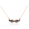 Gold Plated Mustache Shaped Alloy Necklace