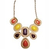 Gold Plated Resin Alloy Necklace(Assorted Color)