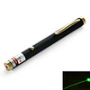 Golden and Black Rubberized BGP-001 Green Laser Pointer with Elegant Case (Batteries Included)