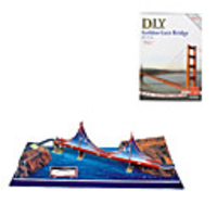 Golden Gate Bridge 3D DIY Puzzle