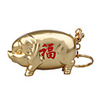 Golden Pig- shaped Butane Lighter