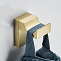 Golden Robe Hook Creative,  Brass Wall Mounted for Bathroom Kitchen Hotel Bath