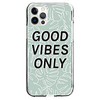 Good Vibes Only Case For Apple iPhone 12 11 SE2020 Unique Design Protective Case Shockproof Cover TPU Clear Case for iPhone 12 Pro Max XR XS Max iPhone 8 7