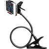Gooseneck Phone Holder for iPhone 11/11pro/11pro Max Samsung Galaxy S20,  Cell Phone Clip Holder for Bedroom Desktop Office Bathroom Kitchen,  Rotate Freely Lazy Bracket Holder miniinthebox
