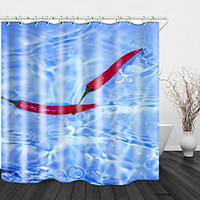 Gorgeous flowers Print Waterproof Fabric Shower Curtain for Bathroom Home Decor Covered Bathtub Curtains Liner Includes with Hooks