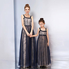Gorgeous Lace Mesh Party Tank Dresses for Mommy and Me miniinthebox