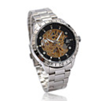Gorgeous Men Stainless Steel Mechanical Wrist Watch M13
