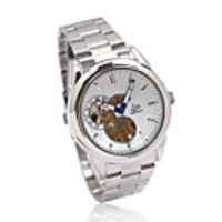 Gorgeous Men Stainless Steel Mechanical Wrist Watch M2