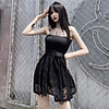 Goth Girl Gothic Goth Subculture Vacation Dress Summer Party Costume Masquerade Women