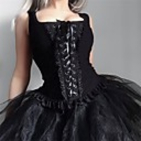Goth Girl Gothic Steampunk Goth Subculture Overbust Corset Women
