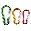 Gourd-Shaped Aluminum Carabiner (Color Assorted)