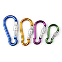 Gourd-Shaped Aluminum Carabiner(Color Assorted)