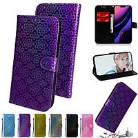 Gradient Colorful PU Leather Phone Case For Samsung J4 6 Plus J5 M10 20 30S 31 11 Card Slot Flip Wallet Cover