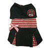 Graduation Style Dress for Dogs (XS-XL,  Black)