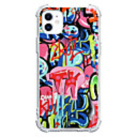 Graffiti Case For Apple iPhone 12 iPhone 11 iPhone 12 Pro Max Unique Design Protective Case Shockproof Back Cover TPU