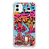 Graffiti Case For Apple iPhone 12 iPhone 11 iPhone 12 Pro Max Unique Design Protective Case Shockproof Back Cover TPU