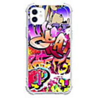 Graffiti Case For Apple iPhone 12 iPhone 11 iPhone 12 Pro Max Unique Design Protective Case Shockproof Back Cover TPU