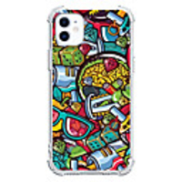 Graffiti Case For Apple iPhone 12 iPhone 11 iPhone 12 Pro Max Unique Design Protective Case Shockproof Back Cover TPU