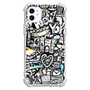 Graffiti Case For Apple iPhone 12 iPhone 11 iPhone 12 Pro Max Unique Design Protective Case Shockproof Back Cover TPU