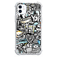 Graffiti Case For Apple iPhone 12 iPhone 11 iPhone 12 Pro Max Unique Design Protective Case Shockproof Back Cover TPU