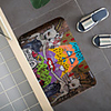 Graffiti wall Pattern Carpet Door Mat Bedroom Living Room Carpet Study Room Carpet Kitchen Bathroom Anti-slip Mat