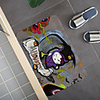Graffiti wall Pattern Carpet Door Mat Bedroom Living Room Carpet Study Room Carpet Kitchen Bathroom Anti-slip Mat