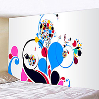 Graffiti Wall Tapestry Art Decor Blanket Curtain Hanging Home Bedroom Living Room Decoration Polyester miniinthebox