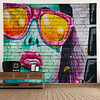 Graffiti Wall Tapestry Art Decor Blanket Curtain Hanging Home Bedroom Living Room Decoration Polyester miniinthebox