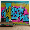 Graffiti Wall Tapestry Art Decor Blanket Curtain Hanging Home Bedroom Living Room Decoration Polyester miniinthebox