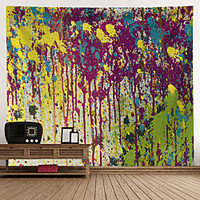 Graffiti Wall Tapestry Art Decor Blanket Curtain Hanging Home Bedroom Living Room Decoration Polyester miniinthebox