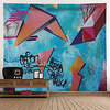 Graffiti Wall Tapestry Art Decor Blanket Curtain Hanging Home Bedroom Living Room Decoration Polyester miniinthebox