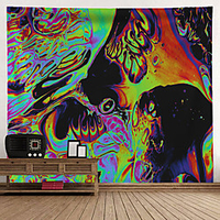 Graffiti Wall Tapestry Art Decor Blanket Curtain Hanging Home Bedroom Living Room Decoration Polyester miniinthebox