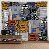 Graffiti Wall Tapestry Art Decor Blanket Curtain Hanging Home Bedroom Living Room Decoration Polyester miniinthebox