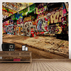 Graffiti Wall Tapestry Art Decor Blanket Curtain Hanging Home Bedroom Living Room Decoration Polyester miniinthebox