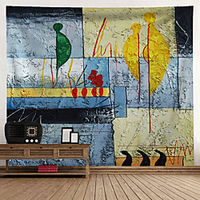 Graffiti Wall Tapestry Art Decor Blanket Curtain Hanging Home Bedroom Living Room Decoration Polyester miniinthebox