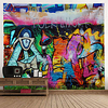 Graffiti Wall Tapestry Art Decor Blanket Curtain Hanging Home Bedroom Living Room Decoration Polyester miniinthebox