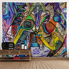 Graffiti Wall Tapestry Art Decor Blanket Curtain Hanging Home Bedroom Living Room Decoration Polyester miniinthebox