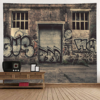 Graffiti Wall Tapestry Art Decor Blanket Curtain Hanging Home Bedroom Living Room Decoration Polyester miniinthebox