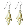 Grape String Shaped Pearl Earring