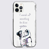 Graphic Prints Letter Case For Apple iPhone 12 iPhone 11 iPhone 12 Pro Max Unique Design Protective Case Shockproof Back Cover TPU