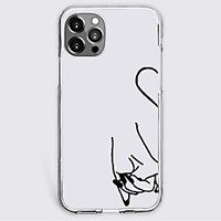 Graphic Valentine Phone Case For Apple iPhone 12 iPhone 11 iPhone 12 Pro Max Unique Design Protective Case Shockproof Clear Back Cover Instagram Style