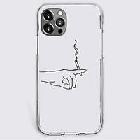Graphic Valentine Phone Case For Apple iPhone 12 iPhone 11 iPhone 12 Pro Max Unique Design Protective Case Shockproof Clear Back Cover Instagram Style