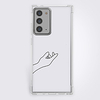 Graphic Valentine Phone Case For Samsung S20 Plus S20 Ultra S20 Unique Design Protective Case Shockproof Clear Back Cover Instagram Style
